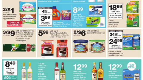 Walgreens P&G Features